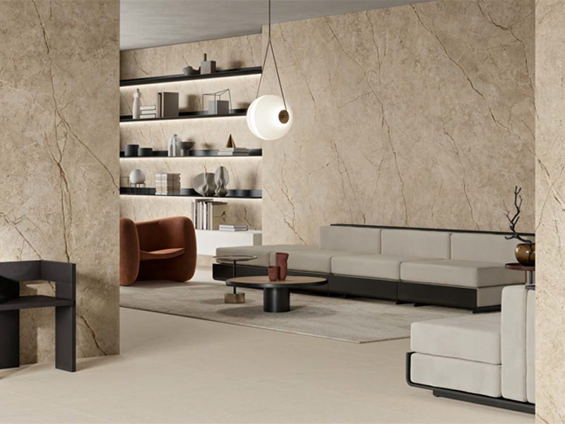 modern slab tiles for livingroom